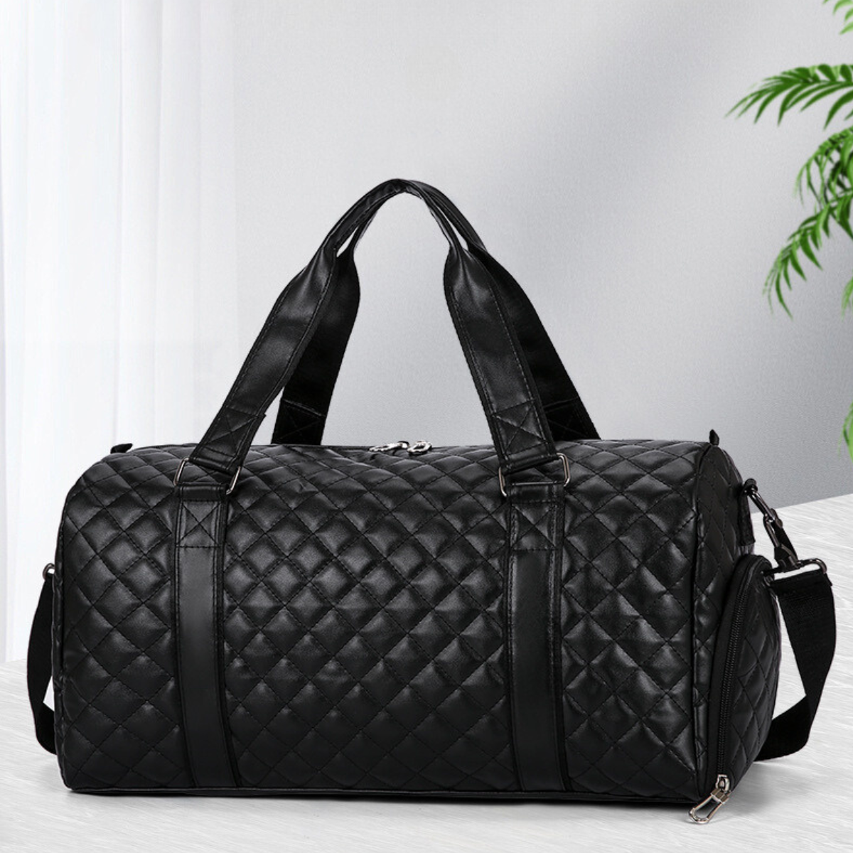 Geanta Smart Business, multifunctionala de Fitness, Sport si Calatorii, Capacitate mare 20L, impermeabila, cu compartiment pentru incaltaminte si buzunar umed-uscat,, ideala pentru sala, inot, yoga, voiaj si calatorii, 42x30x20 cm, Negru