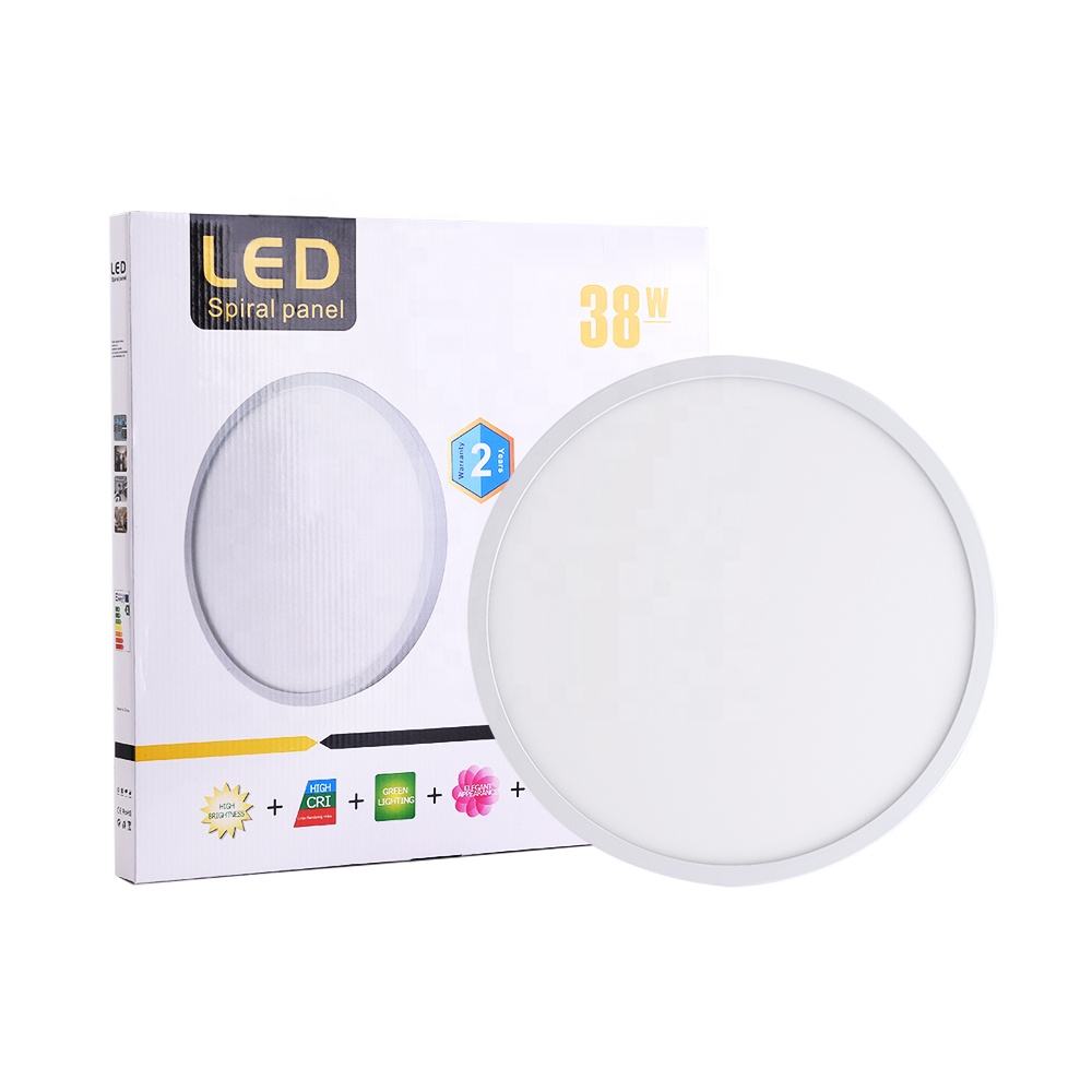 Plafoniera LED Moderna, VisionHub®, Clasa Enegetica A, Ultra subtire 2cm, Aplica pentru interior, in forma rotunda, tri-proof, 38W, 3 Temperaturi de lumina Calda 3000k/ Neutra 4000k/ Rece 6500k, Diametru 40cm, Baie, Dormitor, Bucatarie, Living, Alb
