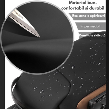 Geanta de Umar sau de Mana pentru Barbati, Borseta Crossbody – Multifunctionala, Sistem Anti-Furt, Compartimente Multiple, Impermeabila, Design Ergonomic cu Port USB Extern, Ideala pentru Calatorii si Utilizare Zilnica, 33x17x9 cm, Gri