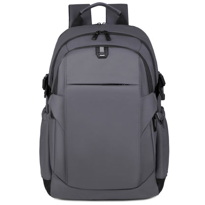 Rucsac Laptop 17 Inch, Multifunctional - Smart Business, Rezistent la apa, pentru Calatorie - Compatibil Cabina Avion, Ghiozdan cu port de incarcare USB VisionHub®, Buzunare multiple, Capacitate mare, 46x30x23 CM, Gri