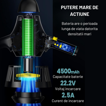 Scuter subacvatic VisionHub®, SEASCOOTER Stermay M1, Suport camera de actiune, Manere detasabile, cu suport pentru Paddleboard/ placi de surf SUP, pentru piscina, scufundari si snorkeling