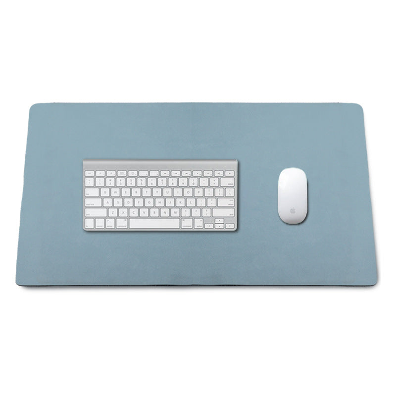 MousePad mare XXL, din Piele PU pentru protectie birou, VisionHub®, Suprafata moale, Impermeabil, Baza Anti-Alunecare, 120x60cm, Albastru
