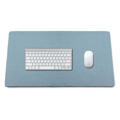 MousePad mare XXL, din Piele PU pentru protectie birou, VisionHub®, Suprafata moale, Impermeabil, Baza Anti-Alunecare, 120x60cm, Albastru