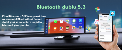 Antemergator Multifunctional, cu panou Educational si Telecomanda cu melodii, Masuta interactiva detasabila, 2 in 1 cu Sunete si Lumini, Albastru