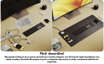 Antemergator Multifunctional, cu panou Educational si Telecomanda cu melodii, Masuta interactiva detasabila, 2 in 1 cu Sunete si Lumini, Albastru