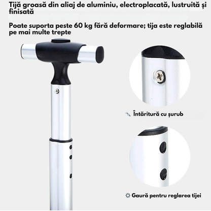 Ghiozdan Troler Multifunctional cu Rotile, Rucsac de Capacitate Mare, Pentru Fete si Baieti, Ideal pentru Scoala si Calatorii, Roti Rezistente, Impermeabil, Sistem troler telescopi, Compartimente multiple, 31x21x48 cm, Roz