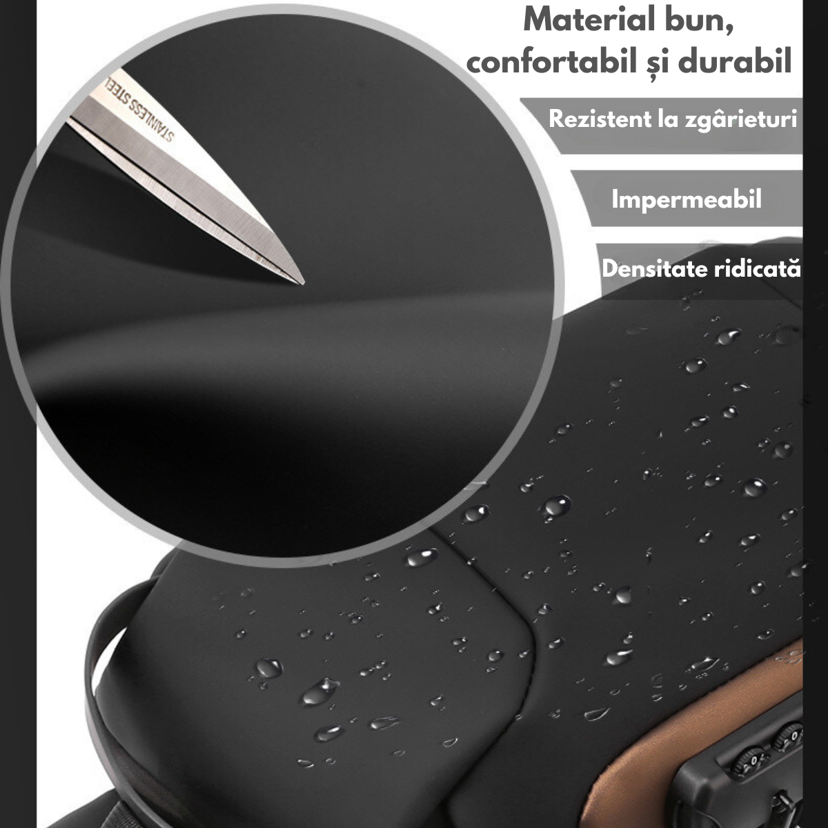 Geanta de Umar sau de Mana pentru Barbati, Borseta Crossbody – Multifunctionala, Sistem Anti-Furt, Compartimente Multiple, Impermeabila, Design Ergonomic cu Port USB Extern, Ideala pentru Calatorii si Utilizare Zilnica, 33x17x9 cm, Neagra