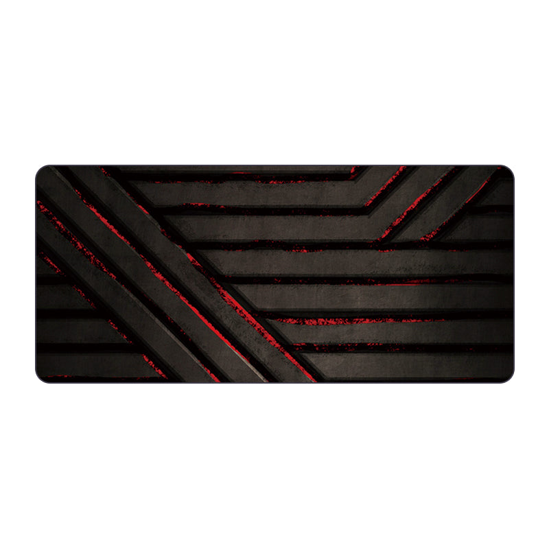 MousePad mare, VisionHub®, Suprafata moale, Baza Anti-Alunecare Cauciucata, Impermeabil pentru protectie birou, 800x300x4mm, Negru