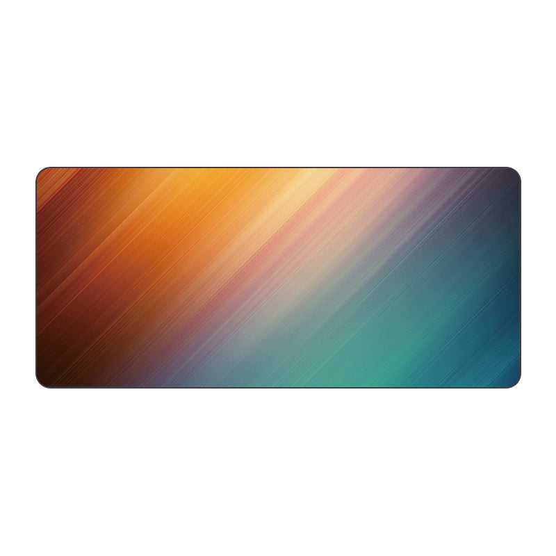 MousePad mare, VisionHub®, Suprafata moale, Baza Anti-Alunecare Cauciucata, Impermeabil pentru protectie birou, 800x300x4mm, Portocaliu