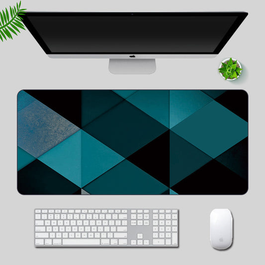 MousePad mare, VisionHub®, Suprafata moale, Baza Anti-Alunecare Cauciucata, Impermeabil pentru protectie birou, 800x300x4mm, Albastru