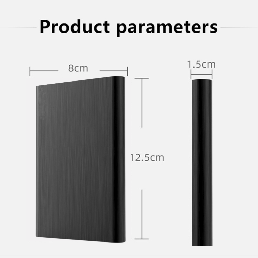 Carcasa externa pentru hard disk de 2,5 inch, Rack HDD/SSD Sata, FIDECO, USB 3.0, din Aliminiu, Negru