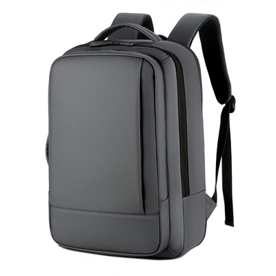 Rucsac multifunctional, Rezistent la apa, respirabil si spatios, cu Port de incarcare USB, smart casual pentru Business/ Calatorii si Laptop 15,6 inchi, VisionHub, 44cm X 32cm, Gri