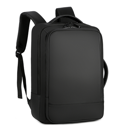 Rucsac multifunctional, Rezistent la apa, respirabil si spatios, cu Port de incarcare USB, smart casual pentru Business/ Calatorii si Laptop 15,6 inchi, VisionHub, 44cm X 32cm, Negru