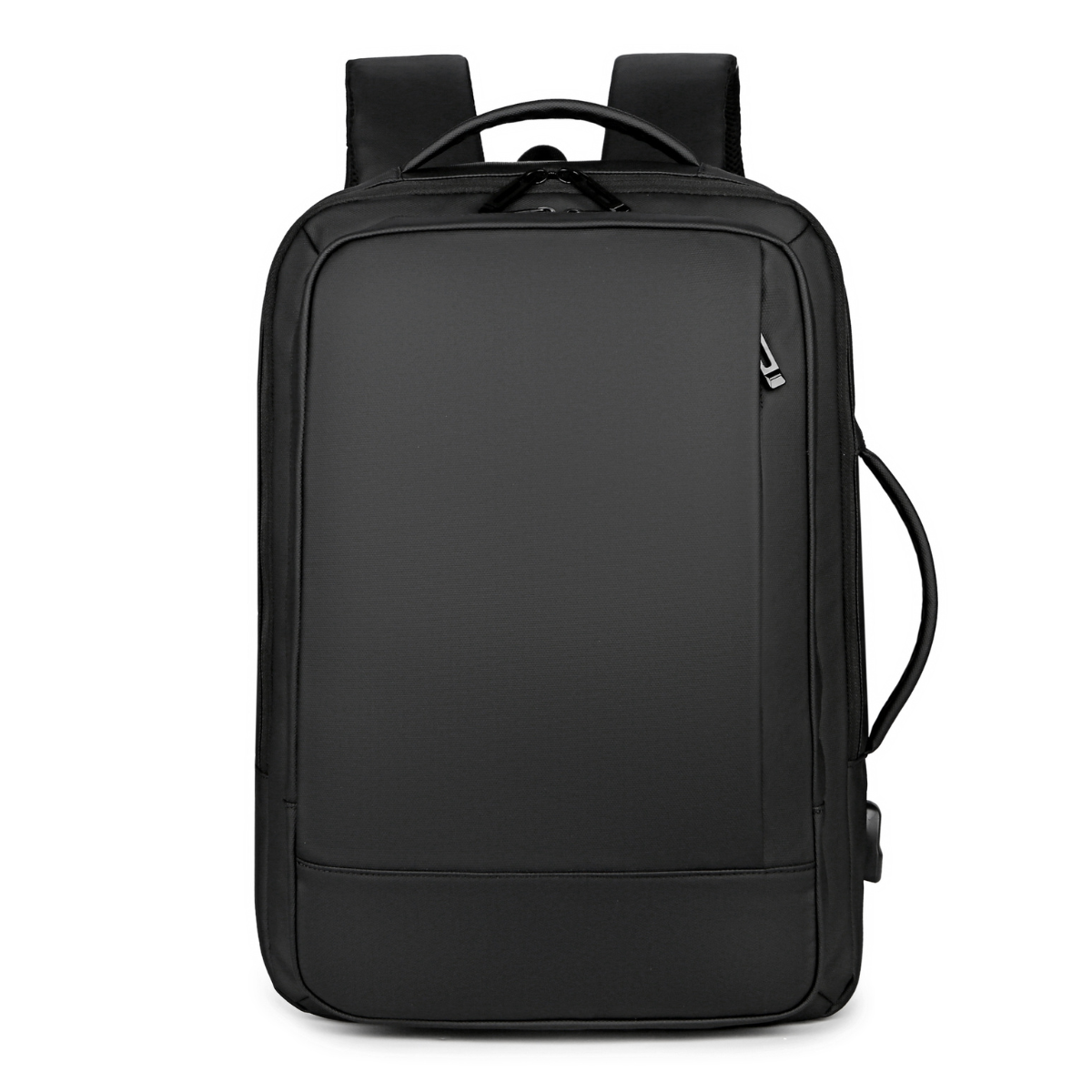 Rucsac multifunctional, Rezistent la apa, respirabil si spatios, cu Port de incarcare USB, smart casual pentru Business/ Calatorii si Laptop 15,6 inchi, VisionHub, 44cm X 32cm, Negru