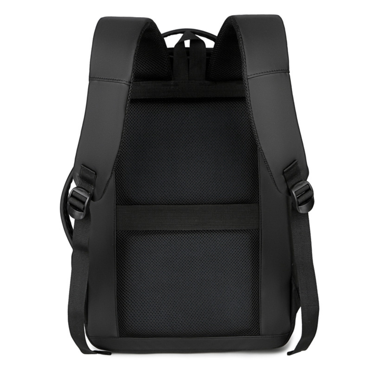 Rucsac multifunctional, Rezistent la apa, respirabil si spatios, cu Port de incarcare USB, smart casual pentru Business/ Calatorii si Laptop 15,6 inchi, VisionHub, 44cm X 32cm, Negru
