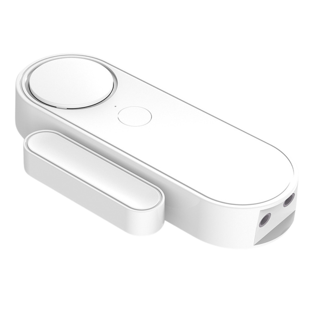 Senzor Inteligent Wireless Pentru Usa, Fereastra, Antifurt, Compatibilitate Aplicatie Tuya si Smart Life, Sistem de alarma VisionHub® pentru casa cu Control la Distanta, Voice Control, Notificari Alarme prin Aplicatie, Alb
