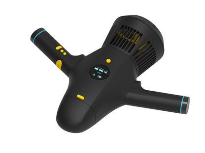 Scuter subacvatic VisionHub®, SEASCOOTER Stermay M1, Suport camera de actiune, Manere detasabile, cu suport pentru Paddleboard/ placi de surf SUP, pentru piscina, scufundari si snorkeling
